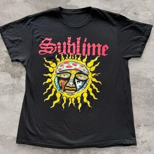 sublime band graphic tee